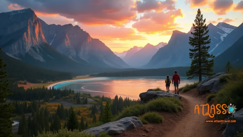 The Teton Range towers above the valley floor and creates one of the most dramatic mountain landscapes in the best national parks to visit in the US. Your experience in Grand Teton National Park features pristine lakes that mirror snow-capped peaks while abundant wildlife roams across expansive meadows.